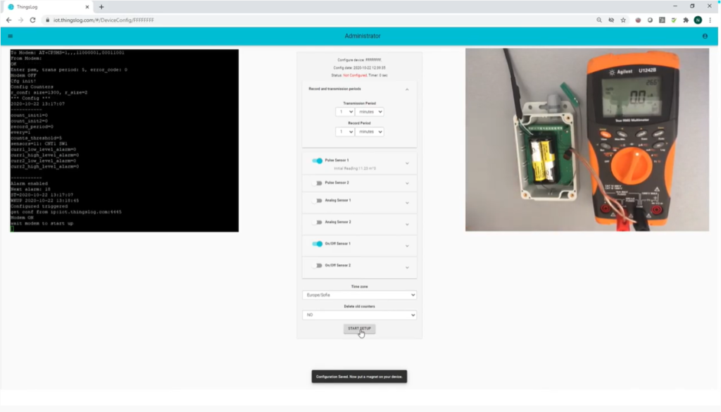 low power monitoring
