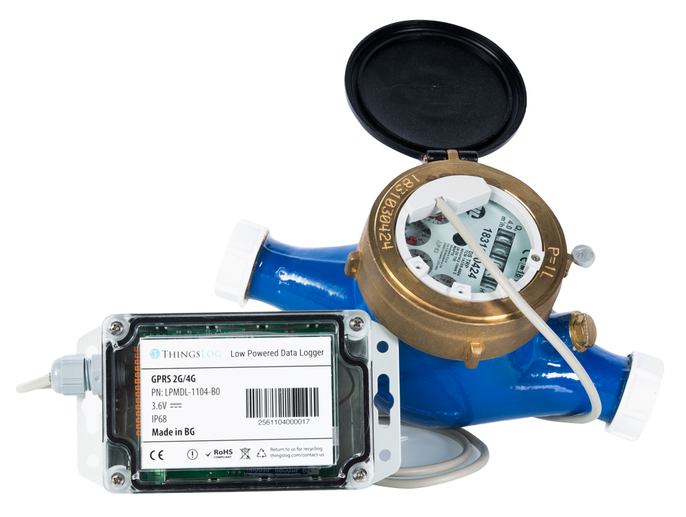 thumbnail image 2 of VisuLink VL-9 Water Meter Remote Register – LCD Display – For Encoder Output Meters – Kemp Meek 2 of 3